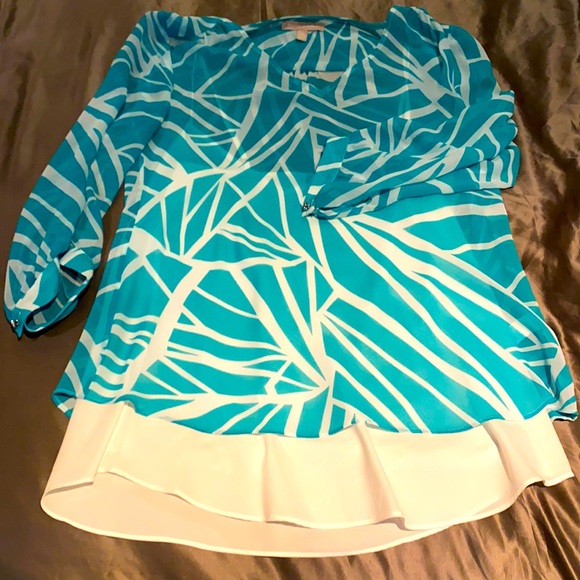 Blouse with cream camisole - Picture 1 of 1